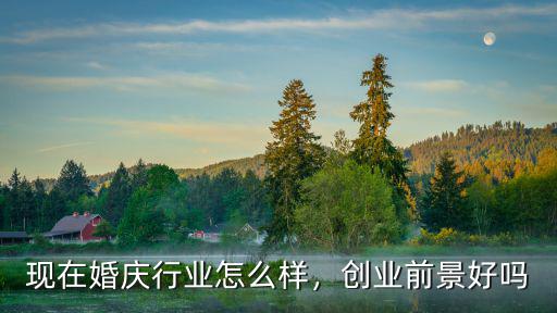 現在婚慶行業怎么樣，創業前景好嗎