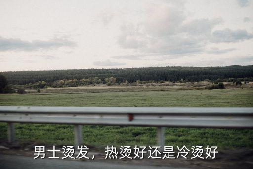 男士燙發，熱燙好還是冷燙好