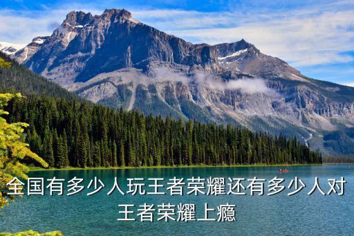 全國有多少人玩王者榮耀還有多少人對王者榮耀上癮