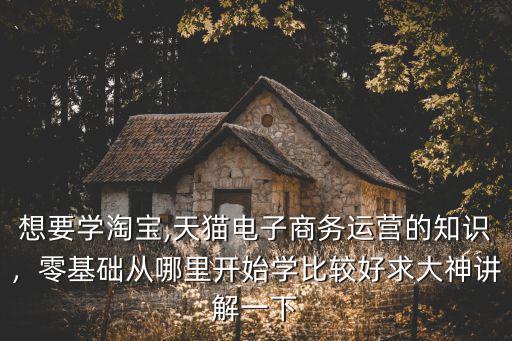 商丘哪里有學淘寶運營的,如何學習淘寶運營