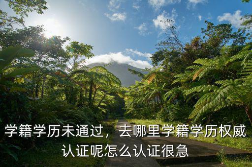 安陽市學歷認證去哪里,去哪里學籍學歷權威認證呢
