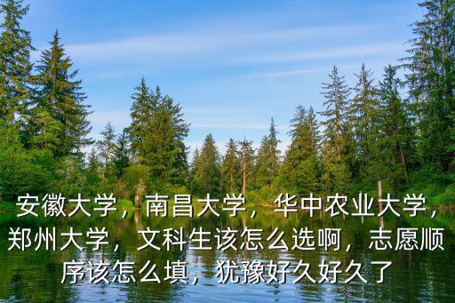 志愿鄭州大學和中國地質大學怎么選擇,和鄭州大學MTI