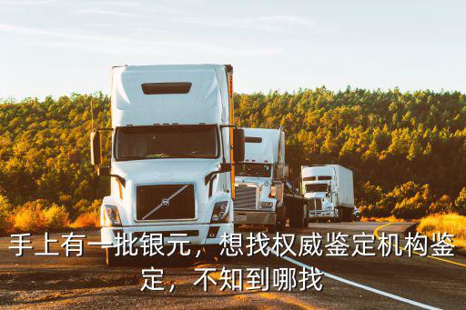 手上有一批銀元，想找權(quán)威鑒定機構(gòu)鑒定，不知到哪找