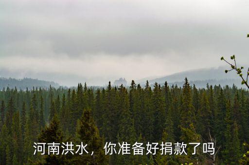 河南洪災(zāi)王一博捐款一共捐了多少,河南洪災(zāi)你捐款了嗎
