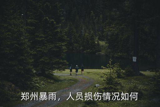 鄭州暴雨，人員損傷情況如何
