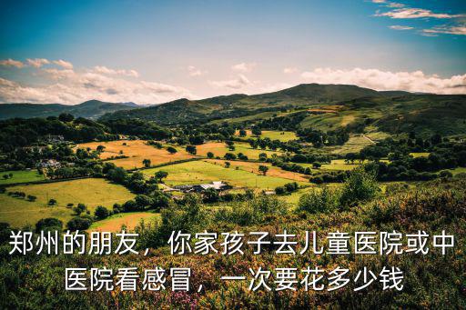 鄭州中醫(yī)院掛號(hào)多少錢,一次要花多少錢