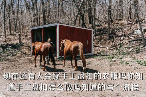 現在還有人會穿手工盤扣的衣服嗎你知道手工盤扣怎么做嗎知道的寫個流程