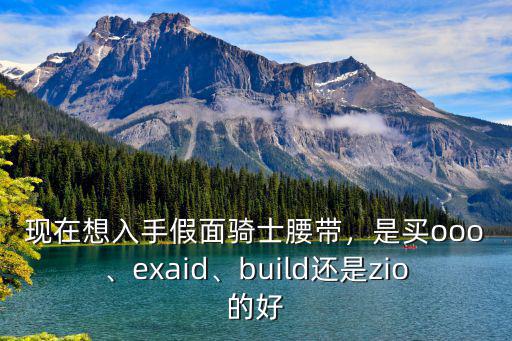 現(xiàn)在想入手假面騎士腰帶，是買ooo、exaid、build還是zio的好
