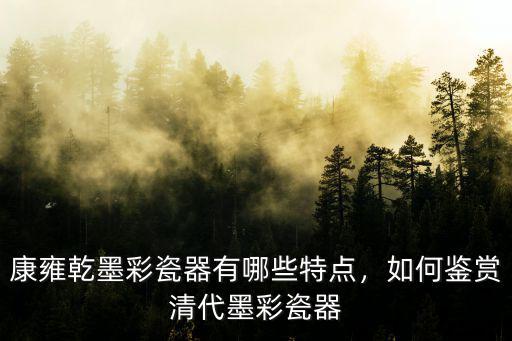 新鄉(xiāng)哪里有清代瓷器,清代瓷器上有什么特殊款識嗎