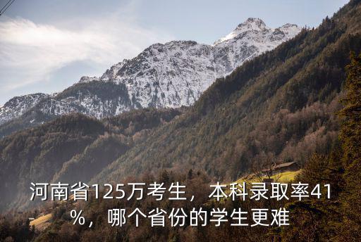 2019河南省錄取本科人數(shù)多少,本科錄取率41%