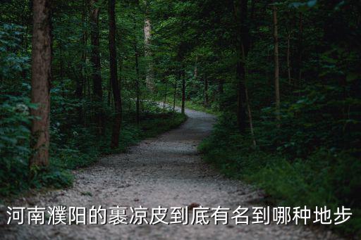 濮陽涼皮是怎么調的,裹涼皮是怎么做的