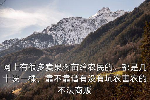 鄭州市哪里有賣果樹苗的,在哪里買果樹苗比較靠譜