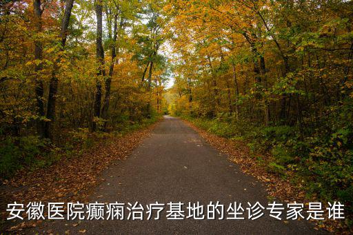 安徽醫(yī)院癲癇治療基地的坐診專家是誰
