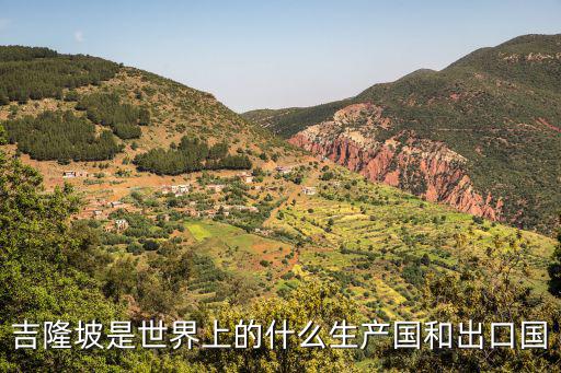 吉隆坡是世界上的什么生產國和出口國