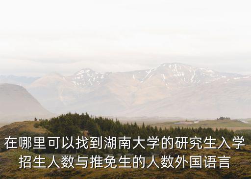 湖南大學研究生信息管理系統，研究生信息管理系統打得開嗎