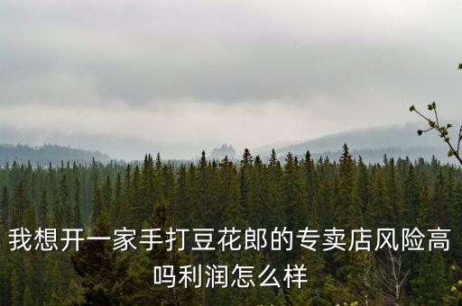 我想開一家手打豆花郎的專賣店風險高嗎利潤怎么樣