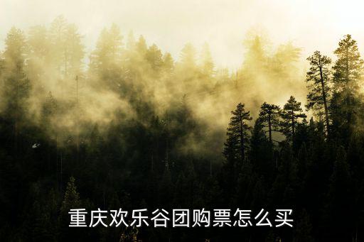 歡樂谷團(tuán)購，歡樂谷團(tuán)購票要幾人能減多少