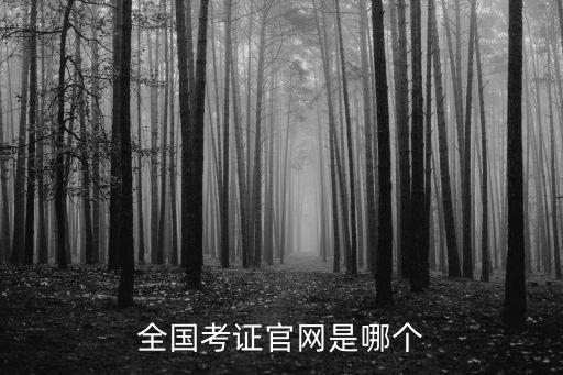全國考證官網是哪個
