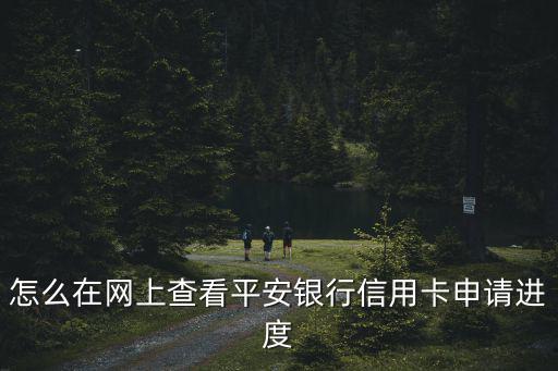 怎么在網(wǎng)上查看平安銀行信用卡申請進(jìn)度