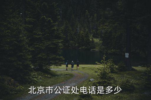 北京市公證處電話是多少