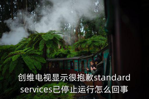 創(chuàng)維電視顯示很抱歉standardservices已停止運(yùn)行怎么回事