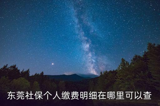 個人社保繳費記錄查詢，怎么查詢個人繳費信息