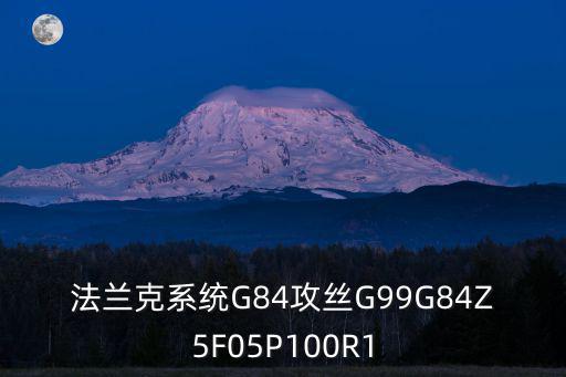 法蘭克系統G84攻絲G99G84Z5F05P100R1