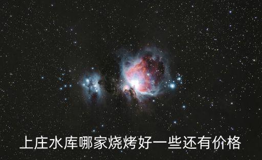 上莊水庫哪家燒烤好一些還有價格