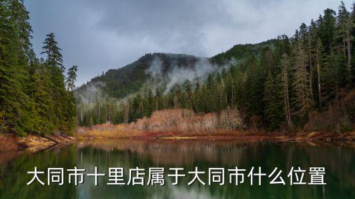大同市十里店屬于大同市什么位置