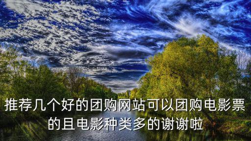 推薦幾個好的團購網站可以團購電影票的且電影種類多的謝謝啦