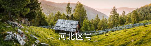 河北區(qū)號