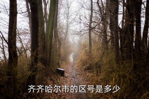 齊齊哈爾市的區(qū)號是多少