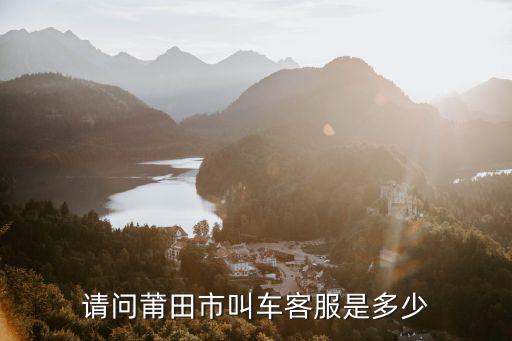 叫車電話，上海大眾物流車的叫車電話
