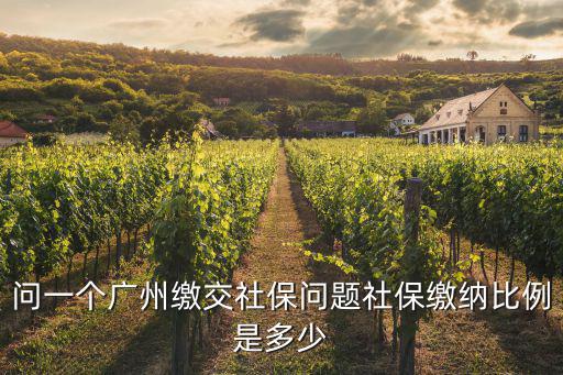 廣州社保繳納比例，廣州市社保問(wèn)題繳納比例是怎么分配的