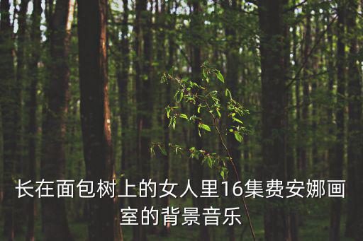 長(zhǎng)在面包樹上的女人里16集費(fèi)安娜畫室的背景音樂