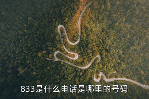 833是什么電話是哪里的號碼
