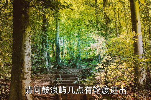 請問鼓浪嶼幾點(diǎn)有輪渡進(jìn)出