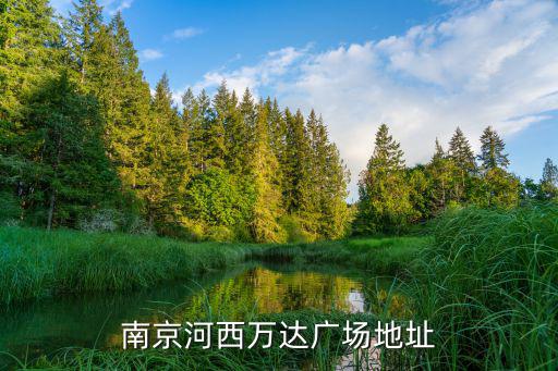 南京河西萬達，南京河西萬達廣場地址