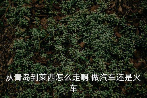 從青島到萊西怎么走啊 做汽車還是火車