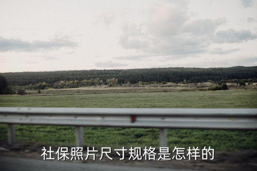 社保照片尺寸規格是怎樣的