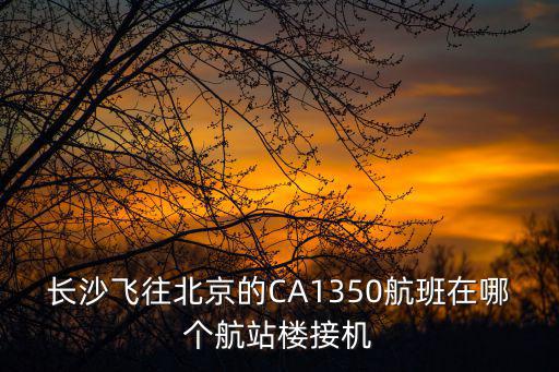 長沙飛北京，飛機從長沙到北京要多久