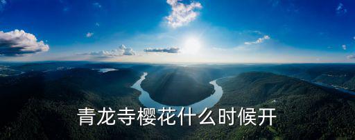 青龍寺櫻花，西安青龍寺的櫻花這幾天開了沒