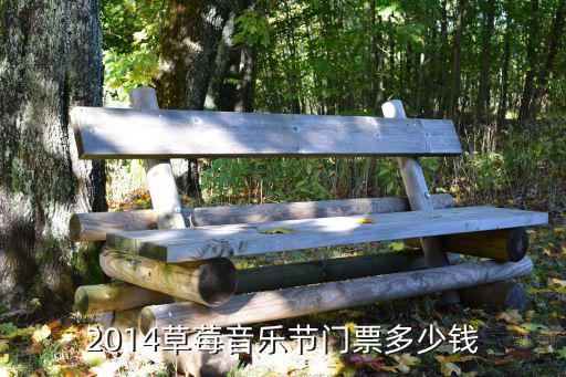 2014草莓音樂節(jié)門票多少錢