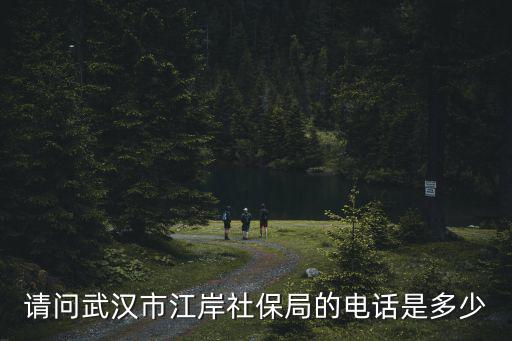 請問武漢市江岸社保局的電話是多少