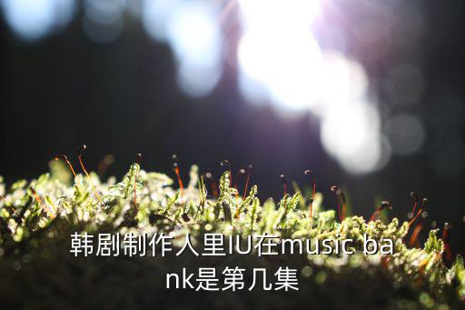 韓劇制作人，韓劇制作人里飾演多情的女演員叫什么名字