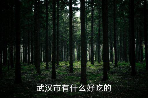 武漢市有什么好吃的