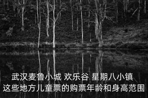 武漢星期八小鎮(zhèn)，武漢類似星期八小鎮(zhèn)的地方有哪些