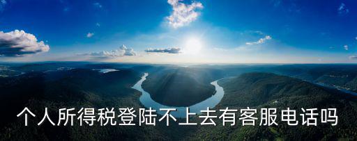 個人所得稅登陸不上去有客服電話嗎