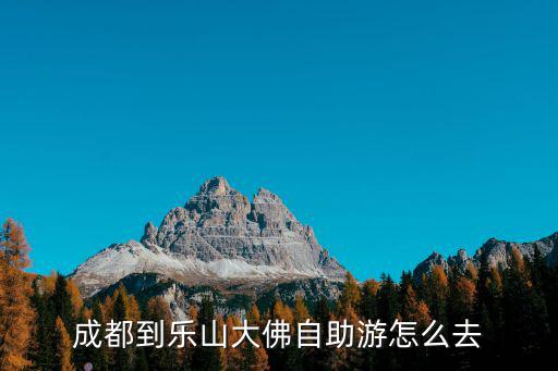 成都到樂山大佛，成都到樂山大佛景區怎么走最方便坐動車還是坐汽車