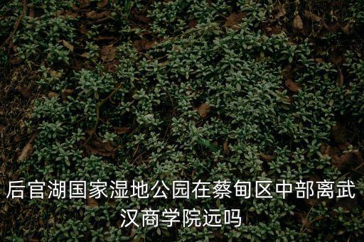 后官湖國家濕地公園在蔡甸區中部離武漢商學院遠嗎